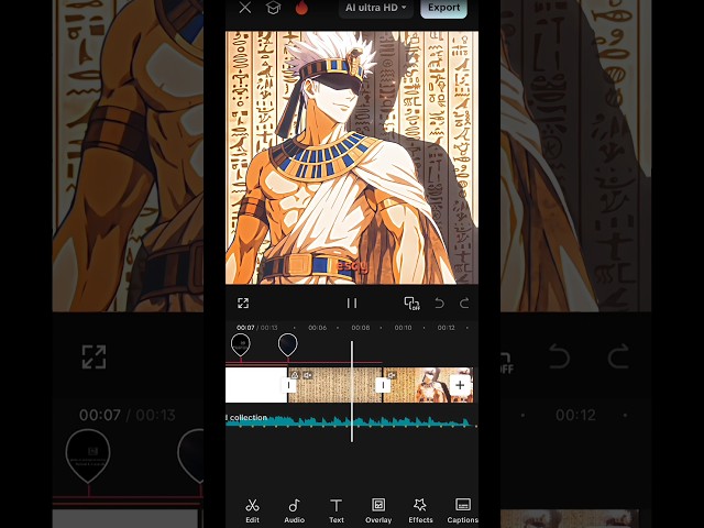 How to Make Egypt Trend Edit in Capcut #shorts #tutorial