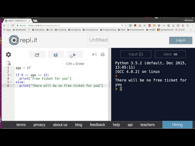 One Minute Python 005 - If Else Statement in Python