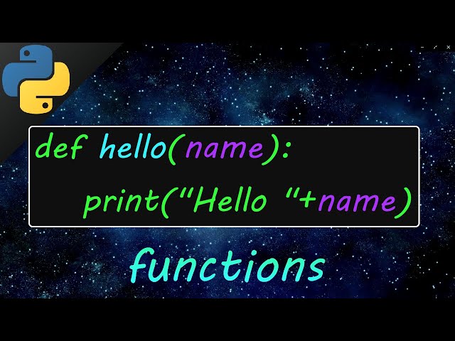 Python functions 📞