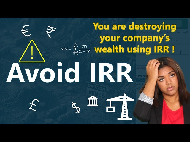 Why you should avoid IRR?