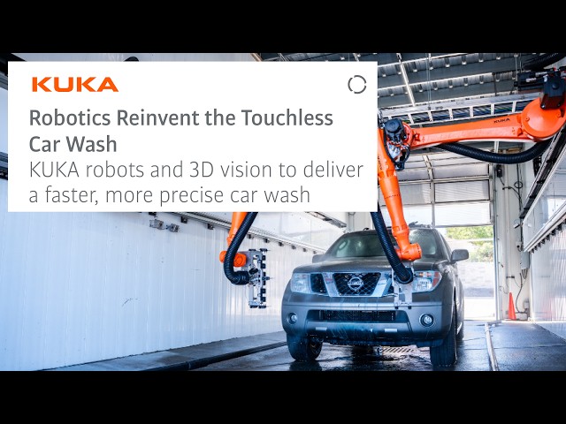 How KUKA Robots Are Reinventing the Touchless Car Wash