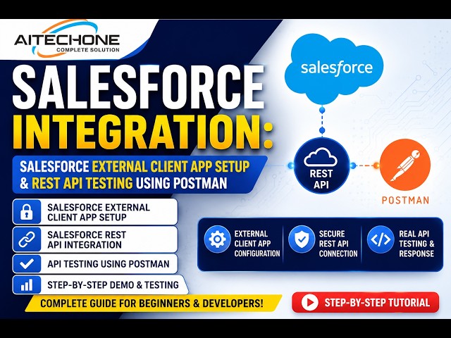 Salesforce Integration: Salesforce External Client App Setup & REST API Testing Using Postman
