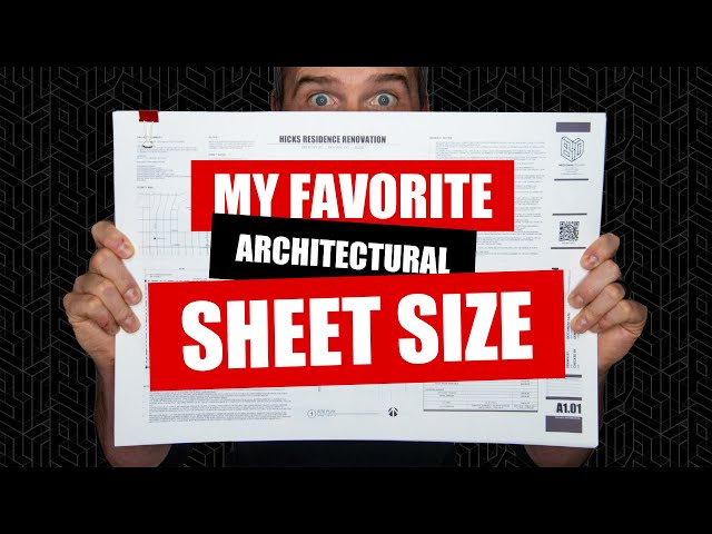What's the Best Sheet Size for Construction Documents?  (+7 Professional LayOut Title Blocks!)