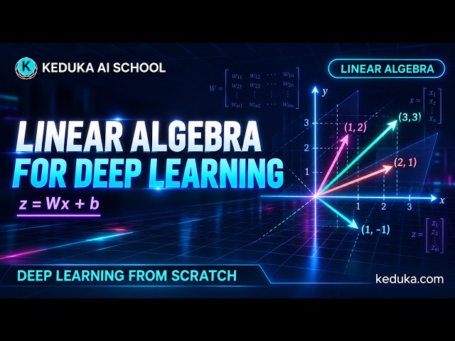 Linear Algebra Essentials for Deep Learning | Deep Learning From Scratch