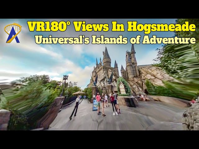 Spacial 3D VR180: The Wizarding World of Harry Potter - Hogsmead