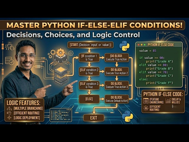 Python for Beginners: Making Decisions Using If, Elif, and Else