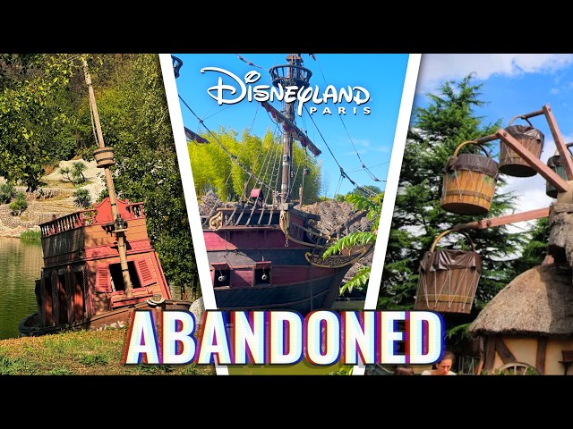 Exploring the Remains of Disneyland Paris’ Abandoned Attractions