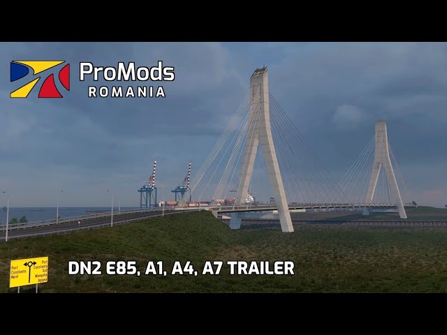 ProMods Romania: DN2 Buzău-Bacău, A1+A4 Expansion, A7