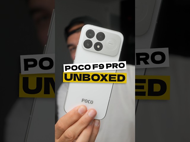 Another Flagship Killer Emerges! ( POCO F9 Pro UNBOXED 🔪📦 )