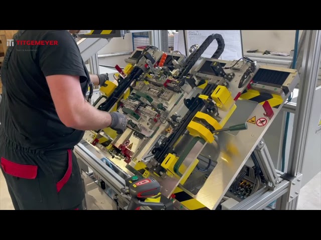 Titgemeyer Tools & Automation_Assembly station_H-frame station