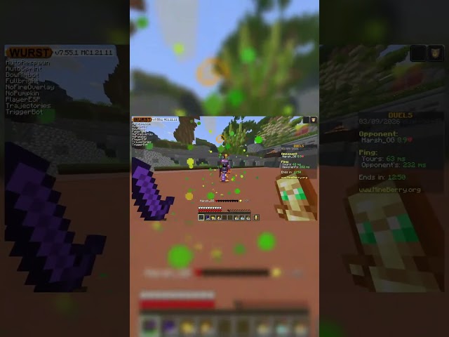 Hacking with Wurst until 1K Subs! (Ep. 1) #minecraft #pvp