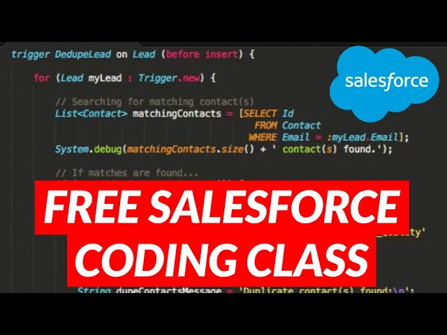 FREE Virtual Salesforce Coding Class October 12-18, 2020!