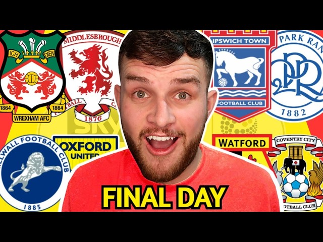 CHAMPIONSHIP FINAL DAY LIVE - IPSWICH PROMOTED & HULL MAKE THE PLAYOFFS