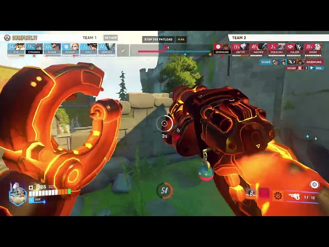 turret-backed bunker comp locked down Eichenwalde’s tight cast... by RSK — Overwatch 2 Replay 4E14GX
