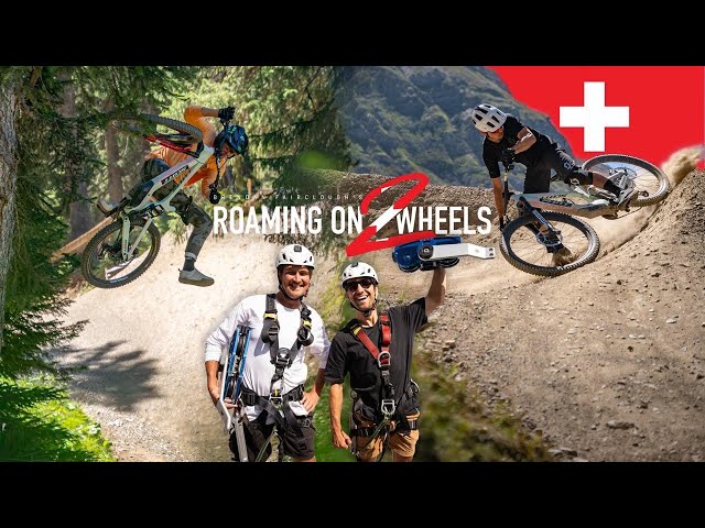 NINO SCHURTER vs 10km DECENT!  "ROAMING ON 2 WHEELS" We explore the BIKEKINGDOM