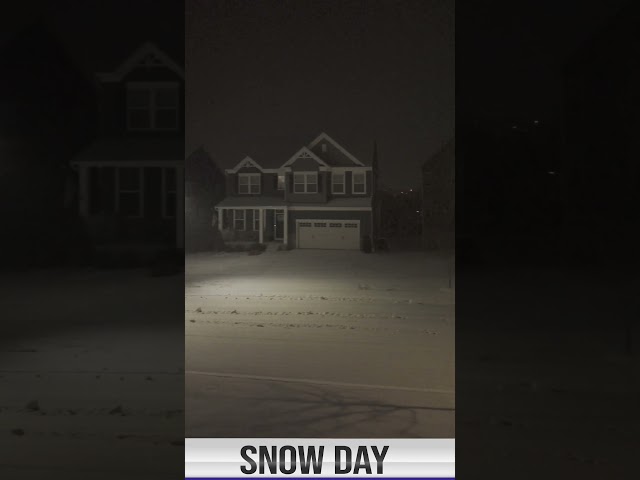 POV: You are the only one awake in this snowstorm #snowfall #aesthetic #calm