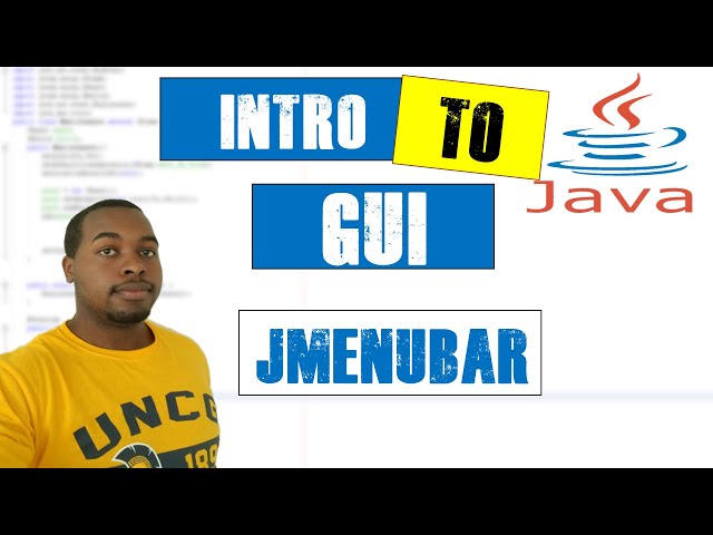 How To: JMenuBar | Intro to GUI in Java (Part 15)