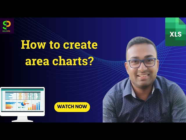 How & When to Create Area Charts!  #charts #graphs #productivity #excelforbeginers #exceltricks
