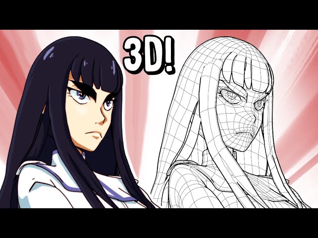 Modeling Satsuki in #Blender3d