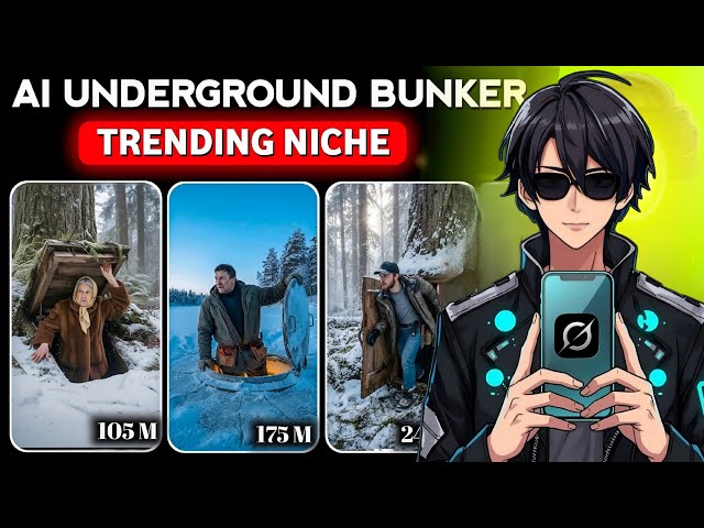 AI Underground Bunker Videos Using Grok AI | AI Se Viral Survival Bunker Video Kaise Banaye YFAI