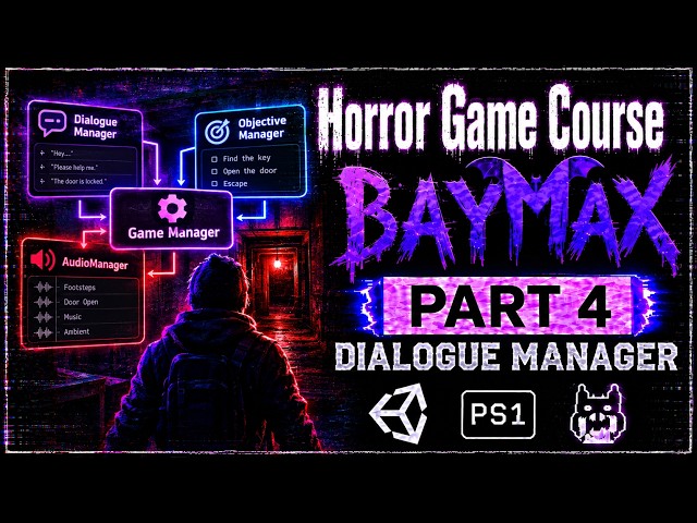 Make a Retro Horror Game in Unity — FULL COURSE | Step by Step | Part 4