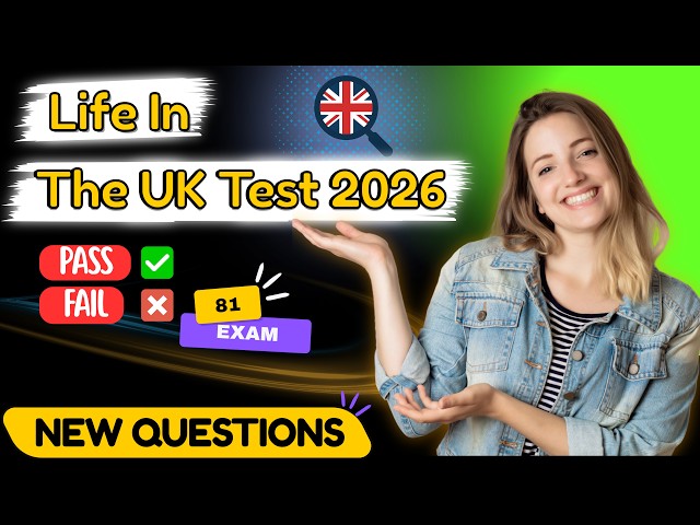 NEW 2026 Life in the UK Test: 24 Questions (Includes Double Answer Questions) Full Mock Test