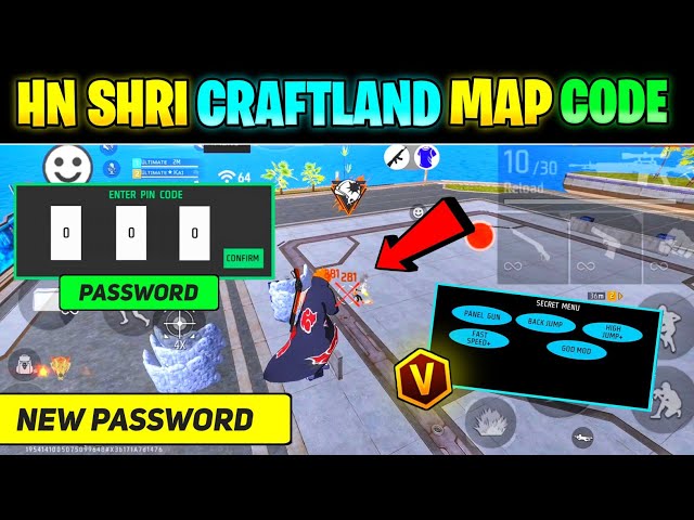 Hn Shri Craftland Code || Craftland Map Code || Hn Shri Craftland Code 2v2, 1v1