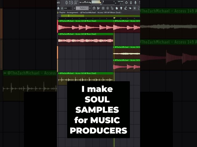 I make SOUL SAMPLES for MUSIC PRODUCERS