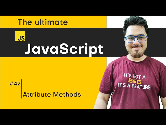 HTML Attributes and their methods | JavaScript Tutorial in Hindi #42