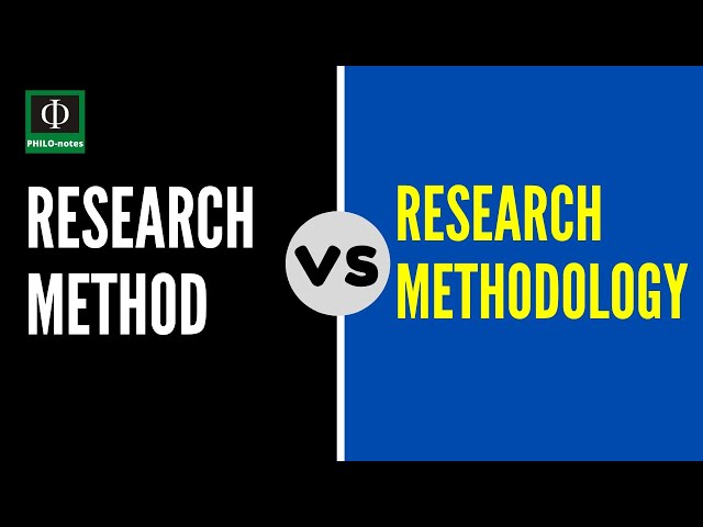 What is Research Methodology?   -   Free Course on Thesis Proposal Writing (See Links Below)