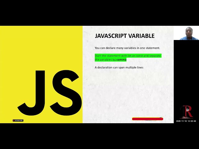 JavaScript Tutorial for Beginners | Learn JavaScript in 2025