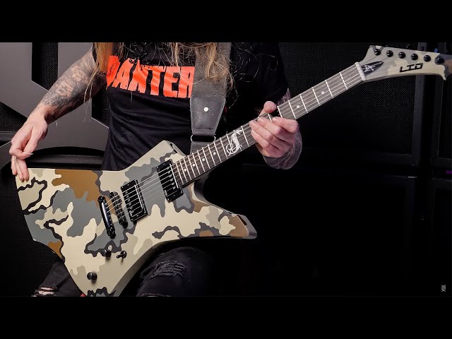 ESP LTD Snakebyte - CAMO JAMES HETFIELD
