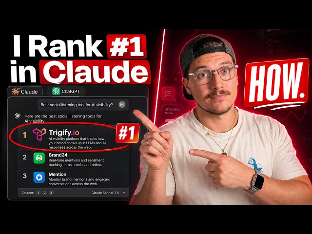 How I Rank #1 in ChatGPT, Claude & Perplexity (AI SEO Blog Agent)
