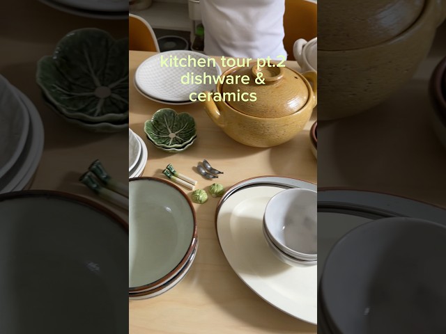 Ceramics and tableware tour! Everything linked on our ShopMy