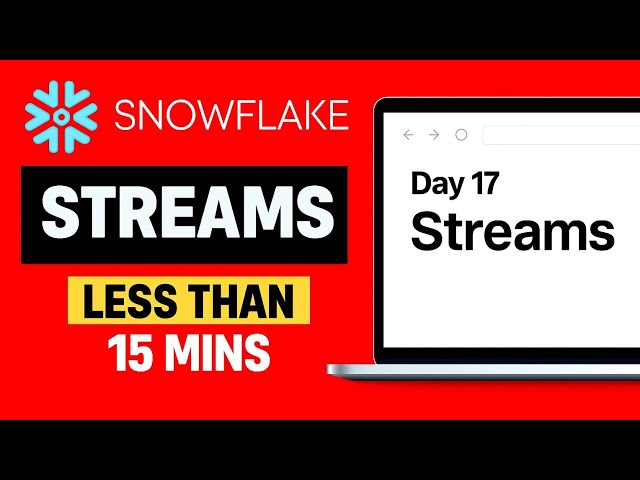 Streams in Snowflake | How to tie a task to stream (In Telugu) - Day 17