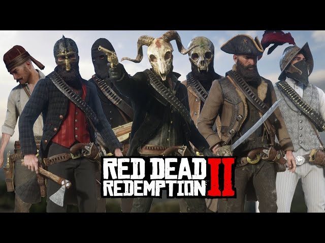 ALL RARE MASK & HAT LOCATIONS IN RED DEAD REDEMPTION 2