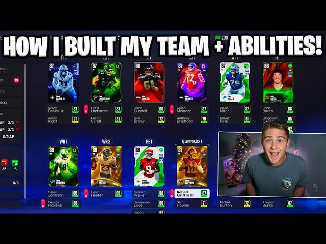 How I Built My Madden 27 Ultimate Team + Abilities I'm Using! (Unstoppable Promo Update!)