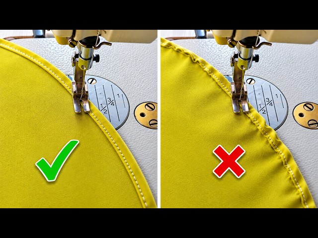 The Struggles Beginners Face When Sewing Curved Edges — The Simple Solution