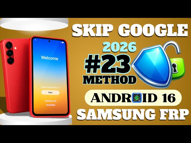 WITHOUT PASSWORD - Unlock Samsung phone with a Google account FRP Bypass Android 16