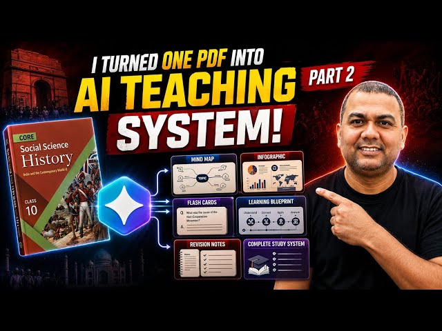 Part 2-How to Build an AI Teaching System | Complete Teacher & Student Resource Workflow | 505