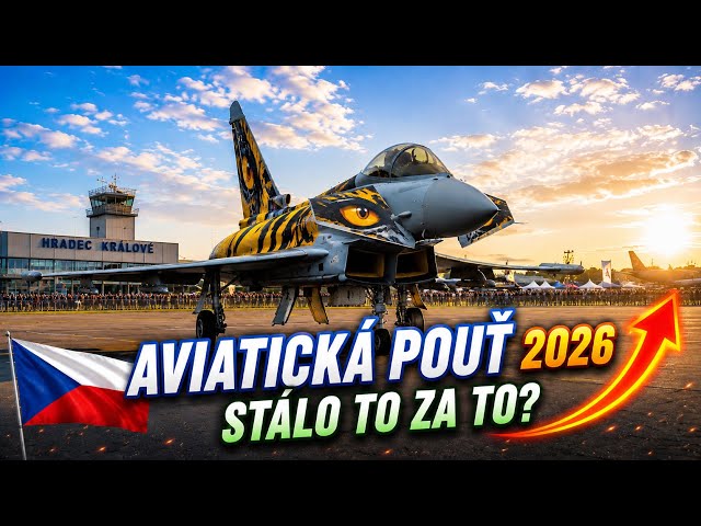 🚨Aviatická pouť 2026! Vzácný Eurofighter Typhoon na LKHK ✈️🔥