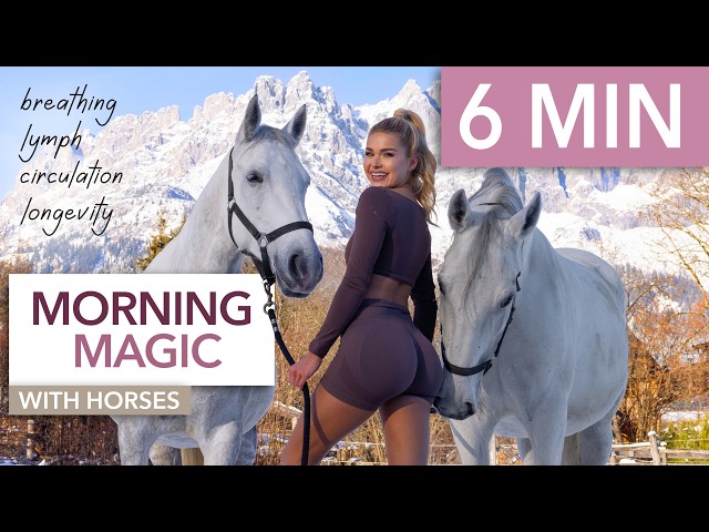 6 MIN MORNING MAGIC - do this every day for: Lymph Activation, reduce Puffiness, Breathing & Health