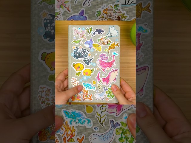 Decorating my Sketchbook cover!