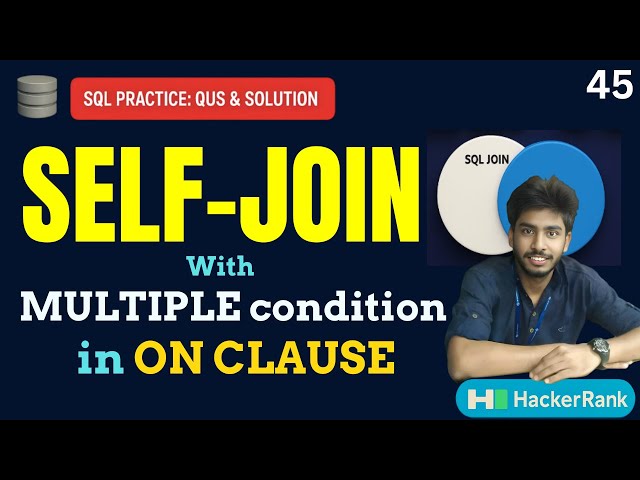 45) Symmetric Pairs | Hackerrank sql questions | SQL | sql tutorial | sql full course
