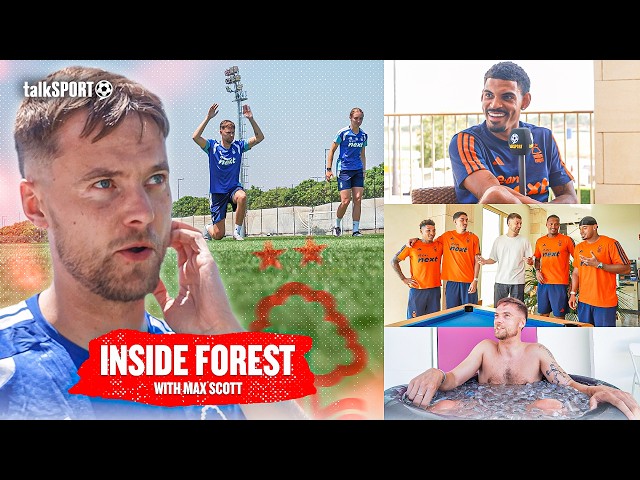 INSIDE FOREST 🌳🇵🇹 Max Scott joins Nottingham Forest pre-season training camp in Portugal