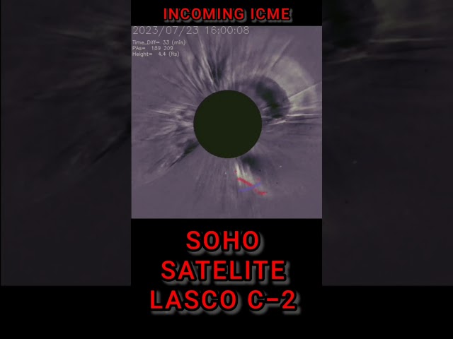 ICME TO HIT EARTH ON 27TH