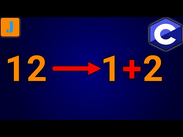 Write A C Program To Find Sum Of Digits Of A Given Number