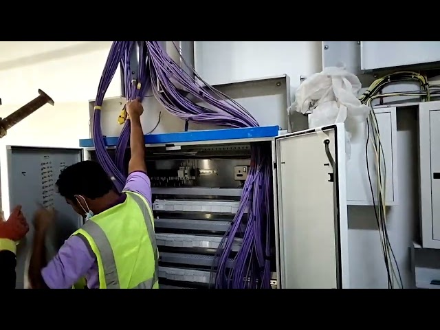 BMS cable pulling in Side tanking and Panel (DDC TO MCC)