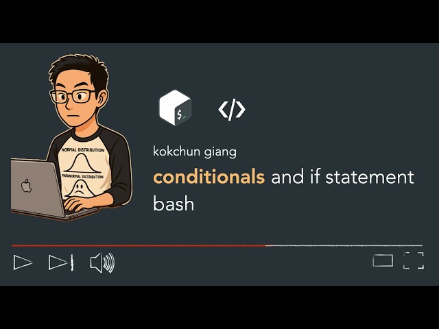 Conditionals and if-statement in Bash