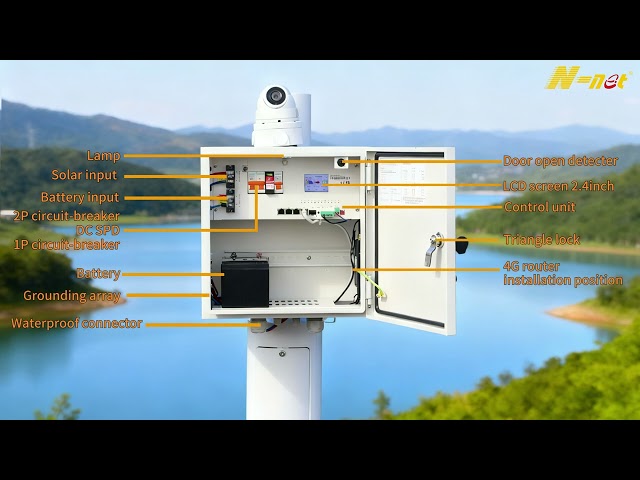 WD1041PG Solar powered survillence box